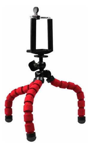 Flexible Spider Tripod Long Flexible for Cell Phone/ Camera 4