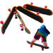 Mini Skate Patineta De Mano Con Herramientas Finger Tabla X1 1