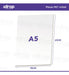 A5 Transparent Acrylic-like PET Sheet 15x21 1mm 1