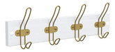 Tibres - Golden Wall Hooks for Hanging Coat, Clothes, Ch 0