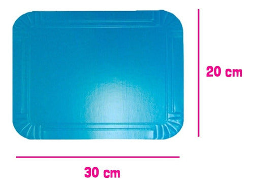 Rectangular Cardboard Tray Lace 20x30 - Various Colors 7