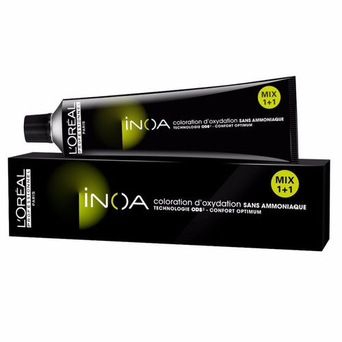 L'Oreal Inoa Permanent Ammonia-Free Hair Color - Nº5.5 Light Chestnut Mahogany 0