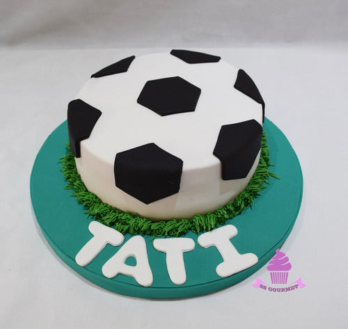 SS GOURMET Football Cake Messi Themed 3