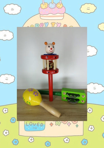 Kawaii Box Musical, Instrumentos De Madera Para Niños 2