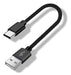 Cable Corto De Carga Y Datos Usb C Ausb Para Android 0