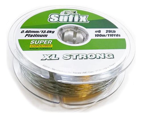 Sufix XL Strong Nylon 0.40mm X100mts - Fly Fishing 0