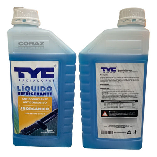 TYC Automotive Concentrated Refrigerant Liquid 1L Yields 10L 0