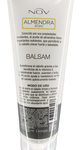 Balsamo Acondicionador Acido Almendras Pomo Nov 250 Ml 3