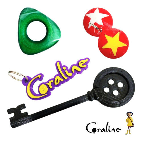 3DFASE1 Coraline Accessories Key Object Finder Gifts 1