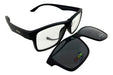 MDQ Tahan Clip-On Prescription Polarized Sunglasses 0