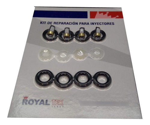 RoyalTek Kit Filtro Oring Puntas Inyectores Bosch Volkswagen Golf 0