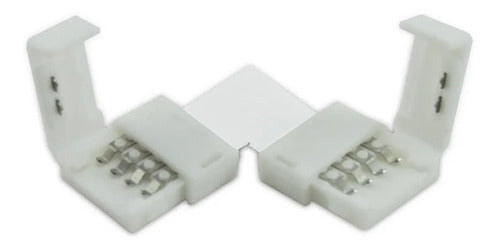 L-Shape Corner Connector for LED Strip 5050 RGB by Demasled 1