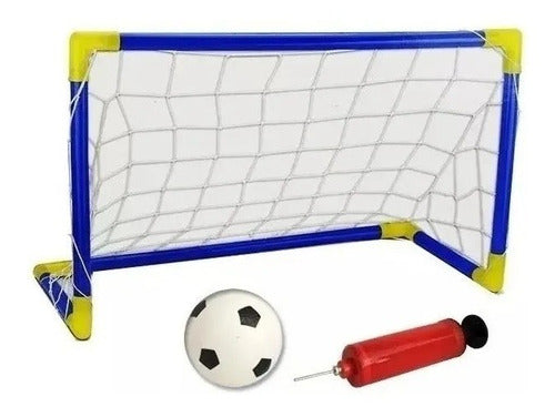 Soccer Goal Set with Net, Ball, and Pump - Sebigus 51120 1