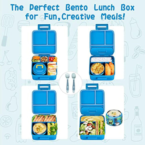 Lonchera Bento Para Niños Con Termo De Sopa De 8 2