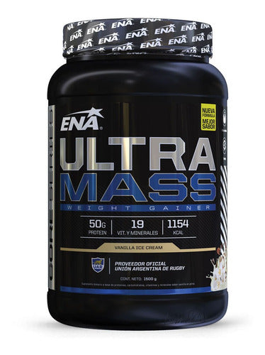 ENA Sport Ultra Mass Gainer Protein Vanilla X 1.5 Kg 0