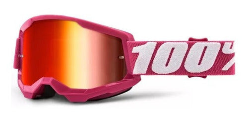 100% Strata 2 Fletcher Enduro Motocross Goggles 0