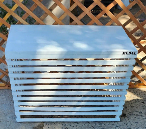 White Air Conditioner Cover 80 X 60 X 40 cm 0