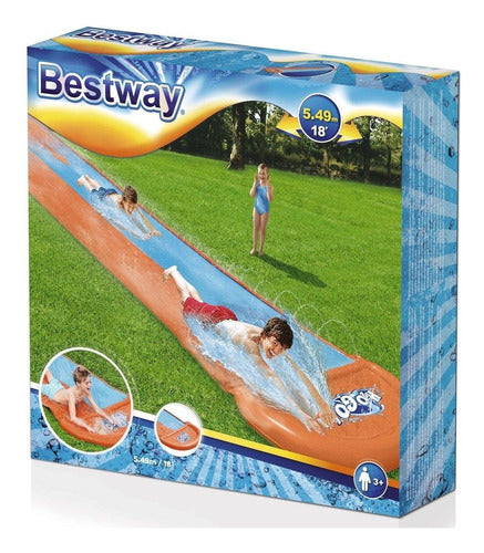 Bestway Inflables Pista Deslizable H2o Doble Slide Pr 1