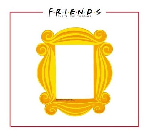 Friends™ Yellow Frame Vinyl Decal - Official License 1