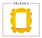 Friends™ Yellow Frame Vinyl Decal - Official License 1