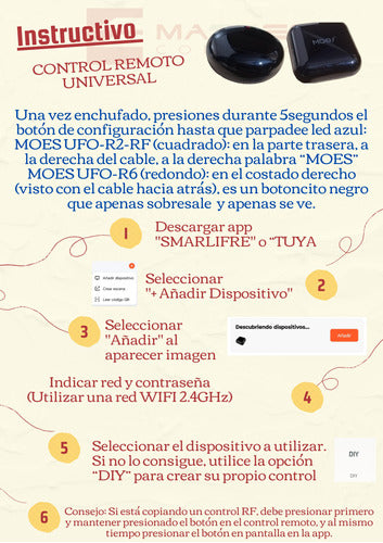 Moe's Universal Wifi Ir+rf Alexa Google Home by Tuya 6