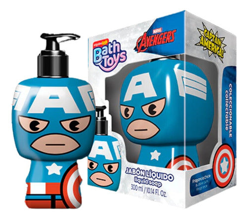 Captain America Avengers Liquid Soap Algabo 300ml 0