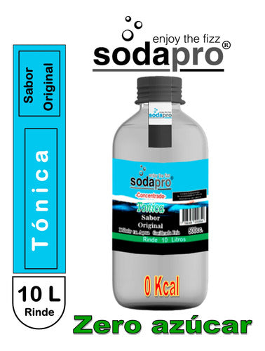 Sodapro Jarabe Concentrado Sabor Tónica  Zero Bot. X 500cc. 0