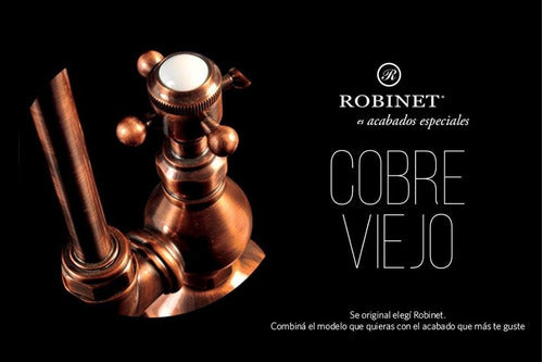 Robinet Bathroom Handle 30cm Copper/Florentine/Oxide/Lead/Black 2