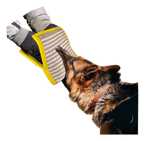 Nw Dog Bite Pillow Sleeve Yute Wedge Tug Toy Pet Training Ar 0