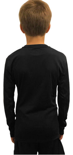 Kids Thermal Long Sleeve T-Shirt Black Rock Winter 2