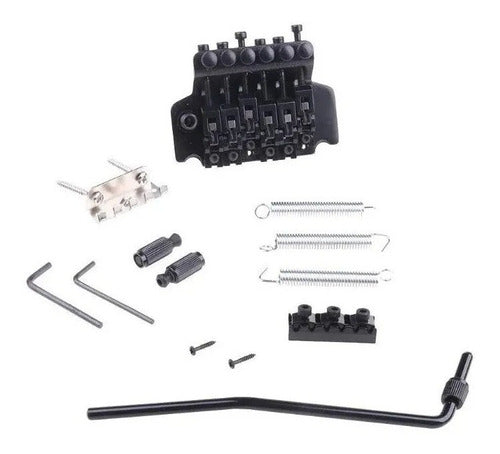 Kit Ponte Flutuante P/ Guitarra Floyd Rose Preto Ronsani 0