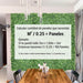 Haussman Vertical Gardens Artificial Grass Green Wall Panel 3