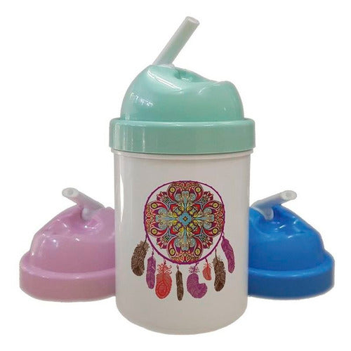 Tienda Cubik Colorful Dreamcatcher Water Bottle 0