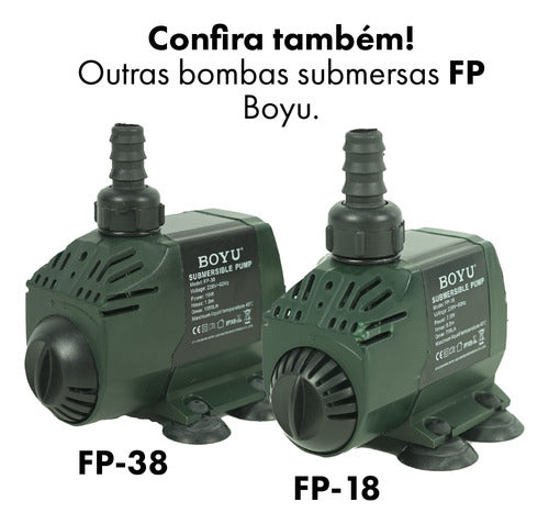 Bomba Sub Boyu Fp-18 750l/h 220v 2