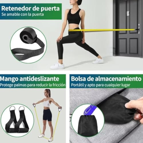 3 Faixas De Resistência, Faixas Elásticas Para Exercícios E 5