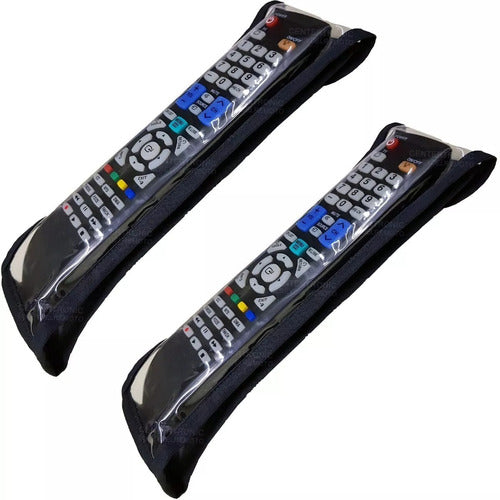 ElectronicPlanet Universal Padded Remote Control Cover - Set of 2 Units 0