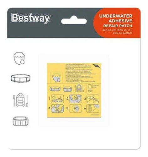 Kit X 10 Parches Piscinas- Inflables Bestway  6.5 Cm 0