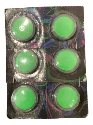 Artelight Blister X 6 Maquillaje Artistico Verde Fluo 0