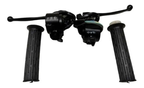 HADA Complete Handlebar Control Set for Suzuki AX 100 in Moto 46 0