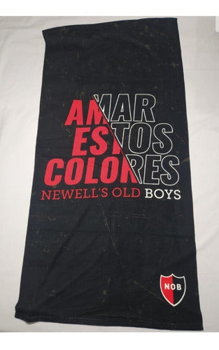 Official Newell's Microfiber Beach Towel 70x140cm Approx 2