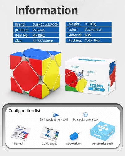 Moyu Magnetic Skewb Rubik's Cube 1