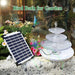 Aisitin 3 Tier Bird Bath with 5.5W Solar Pump 4