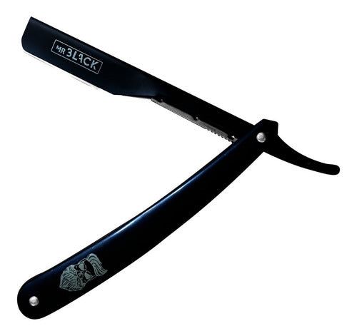 Barber Kit: Primont Shaving Gel Feather + Razor + Razor Blades - Kit Barba Gel Feather Primont + Navajin + Hojas De Afeitar