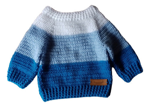 Susurros de hadas Sweater Teo - Artisan Handmade for 0 to 12 Months 0