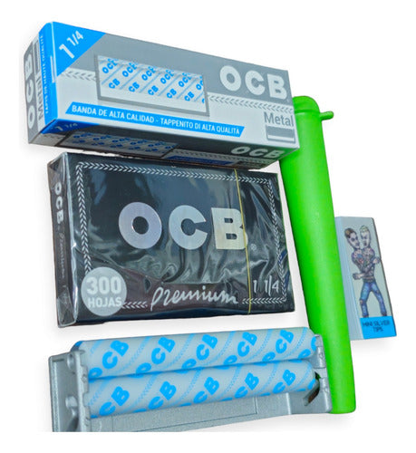 Ocb Máquina Metal Para Armar + Block 300 Hojas + Regalo Ocb 1