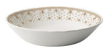 Corona Petit Lys Deep Plate - Colonial Style Ceramic with Beige Details 0
