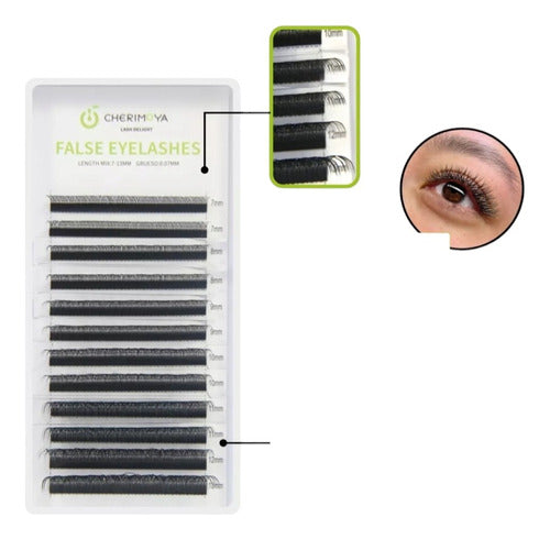 Cherimoya Yy 0.07D Mix 7-13mm Technological Eyelashes 0