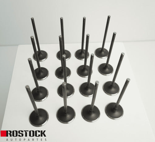 Set of 16 Intake and Exhaust Valves for DV6 1.6 HDI Engine 4