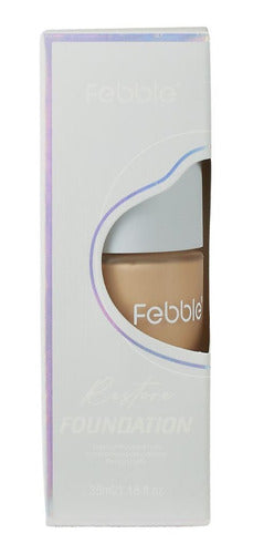 Febble Base Rostro Liquida Colores Oscuros Tono 3 2