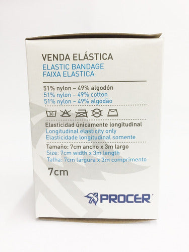 Venda Elástica 7cm. Procer #246 2